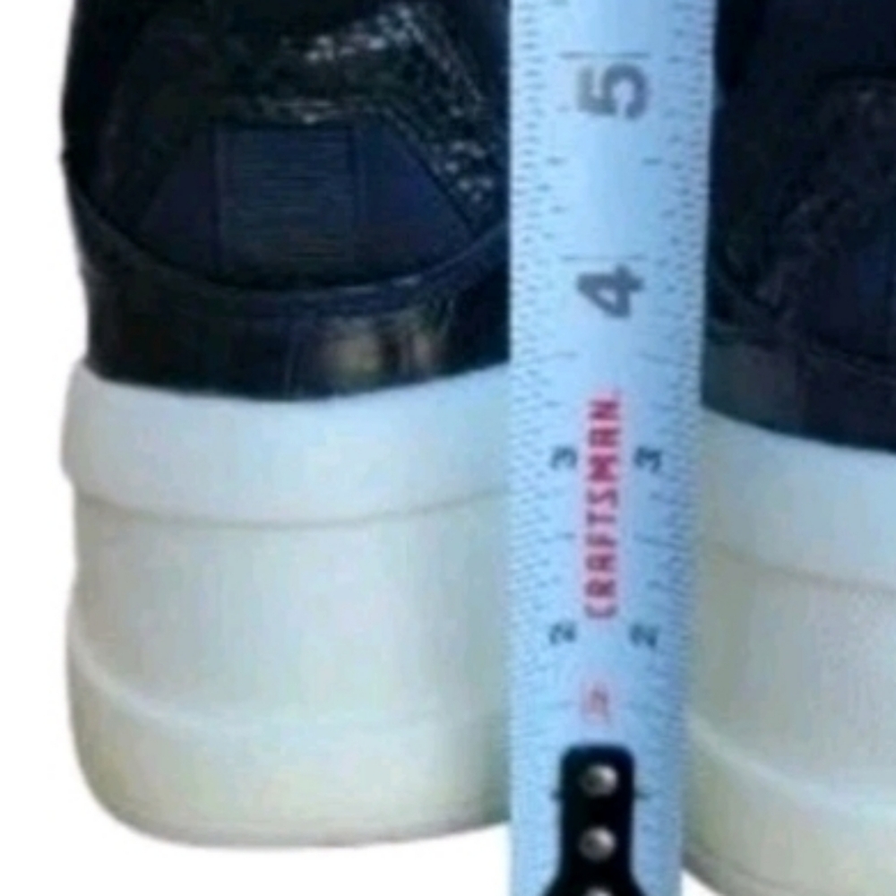 Michael Kors Olympia Extreme Black White Ivory Athletic Shoe Sneaker Women 10 - Picture 12 of 16
